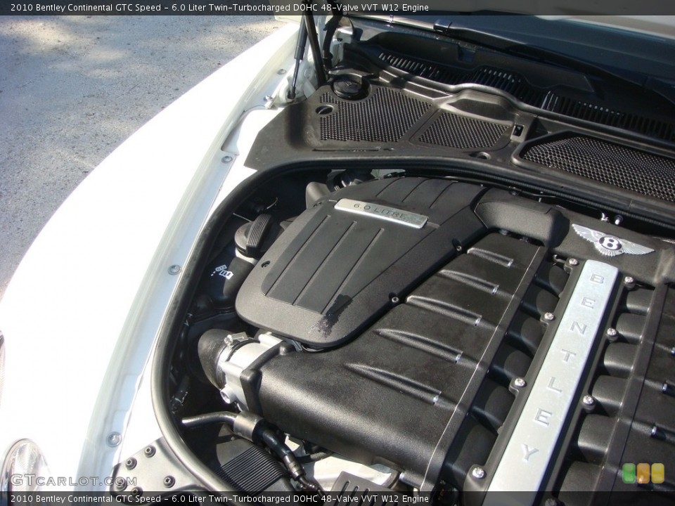 6.0 Liter Twin-Turbocharged DOHC 48-Valve VVT W12 Engine for the 2010 Bentley Continental GTC #136298750