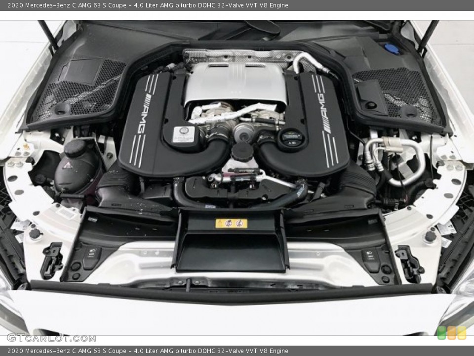 4.0 Liter AMG biturbo DOHC 32-Valve VVT V8 Engine for the 2020 Mercedes-Benz C #136304724
