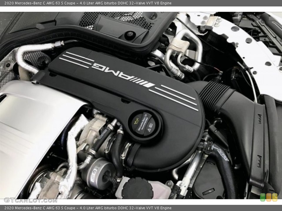 4.0 Liter AMG biturbo DOHC 32-Valve VVT V8 Engine for the 2020 Mercedes-Benz C #136305132