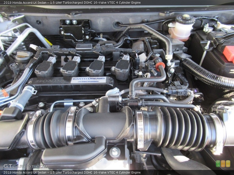 1.5 Liter Turbocharged DOHC 16-Valve VTEC 4 Cylinder Engine for the 2019 Honda Accord #136327826
