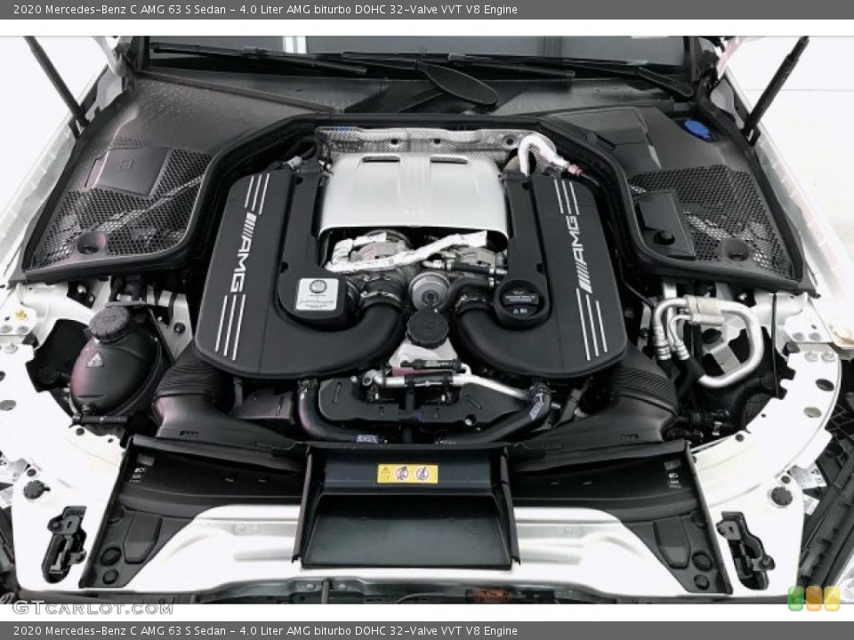 4.0 Liter AMG biturbo DOHC 32-Valve VVT V8 Engine for the 2020 Mercedes-Benz C #136394367