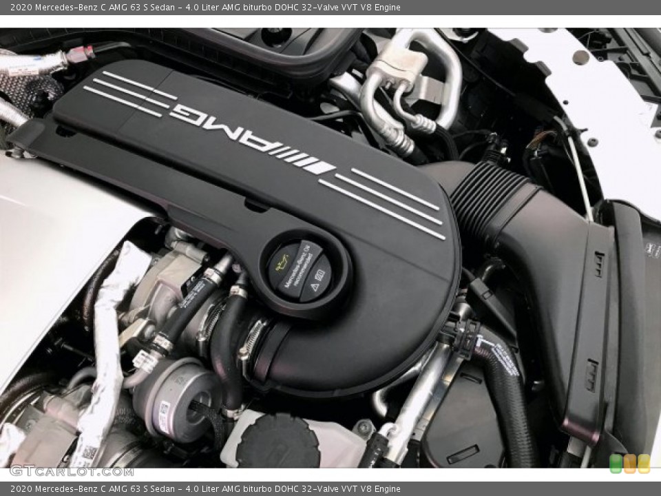 4.0 Liter AMG biturbo DOHC 32-Valve VVT V8 Engine for the 2020 Mercedes-Benz C #136394757