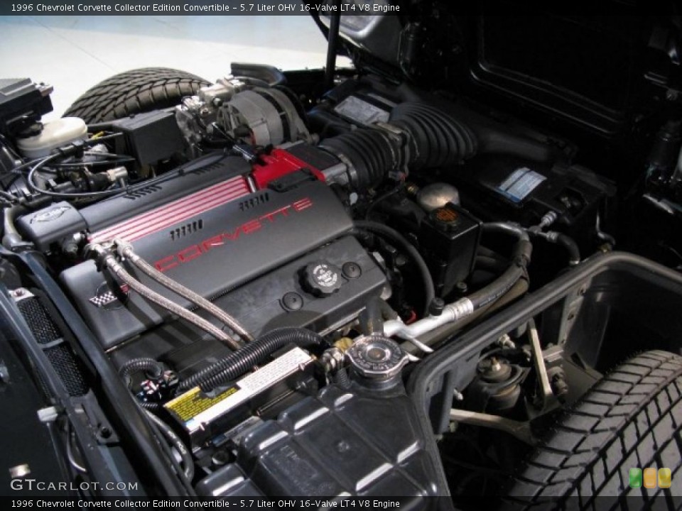 5.7 Liter OHV 16-Valve LT4 V8 Engine for the 1996 Chevrolet Corvette #13640452
