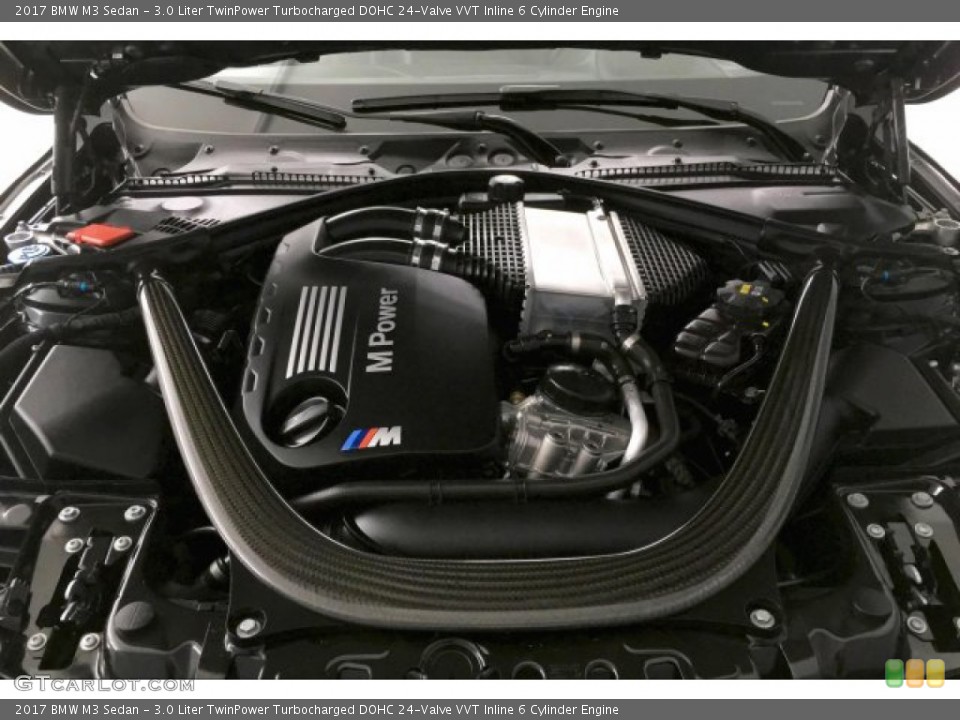 3.0 Liter TwinPower Turbocharged DOHC 24-Valve VVT Inline 6 Cylinder Engine for the 2017 BMW M3 #136413943