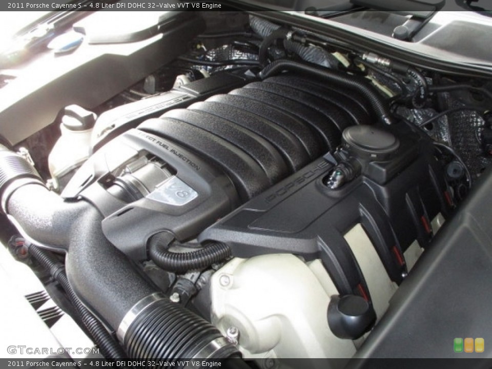 4.8 Liter DFI DOHC 32-Valve VVT V8 Engine for the 2011 Porsche Cayenne #136417438