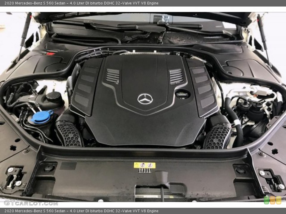 4.0 Liter DI biturbo DOHC 32-Valve VVT V8 Engine for the 2020 Mercedes-Benz S #136423197