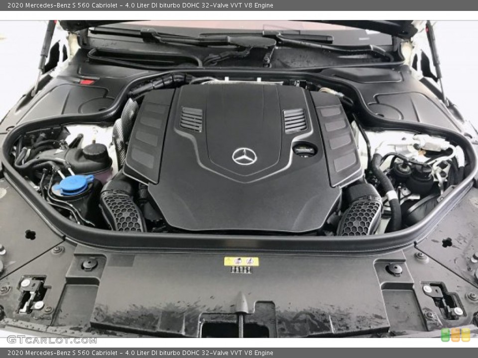 4.0 Liter DI biturbo DOHC 32-Valve VVT V8 Engine for the 2020 Mercedes-Benz S #136423827