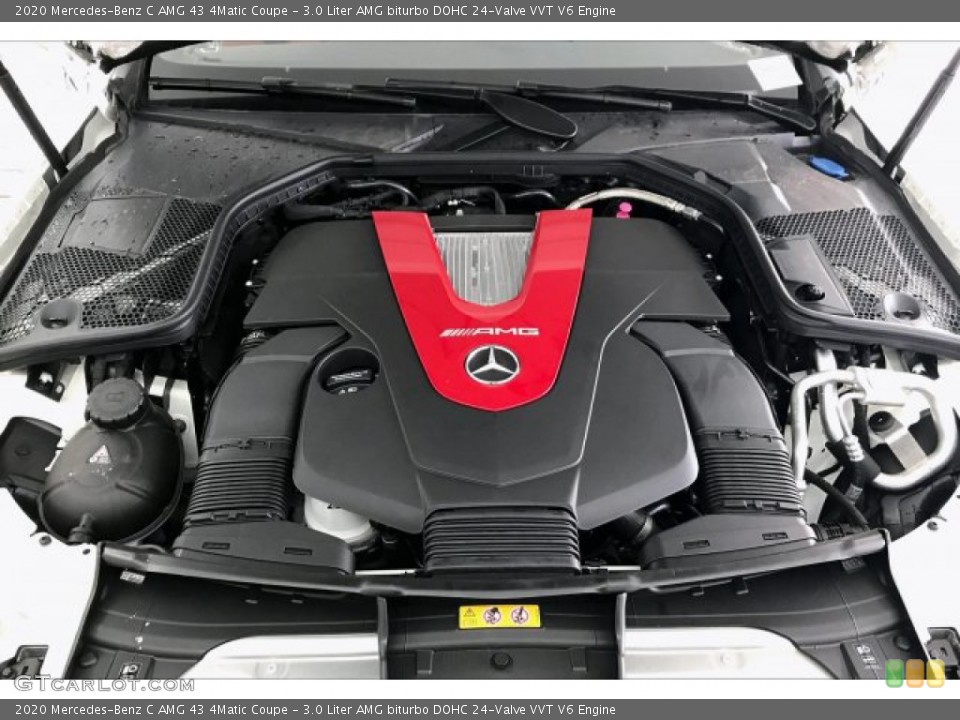 3.0 Liter AMG biturbo DOHC 24-Valve VVT V6 Engine for the 2020 Mercedes-Benz C #136439460
