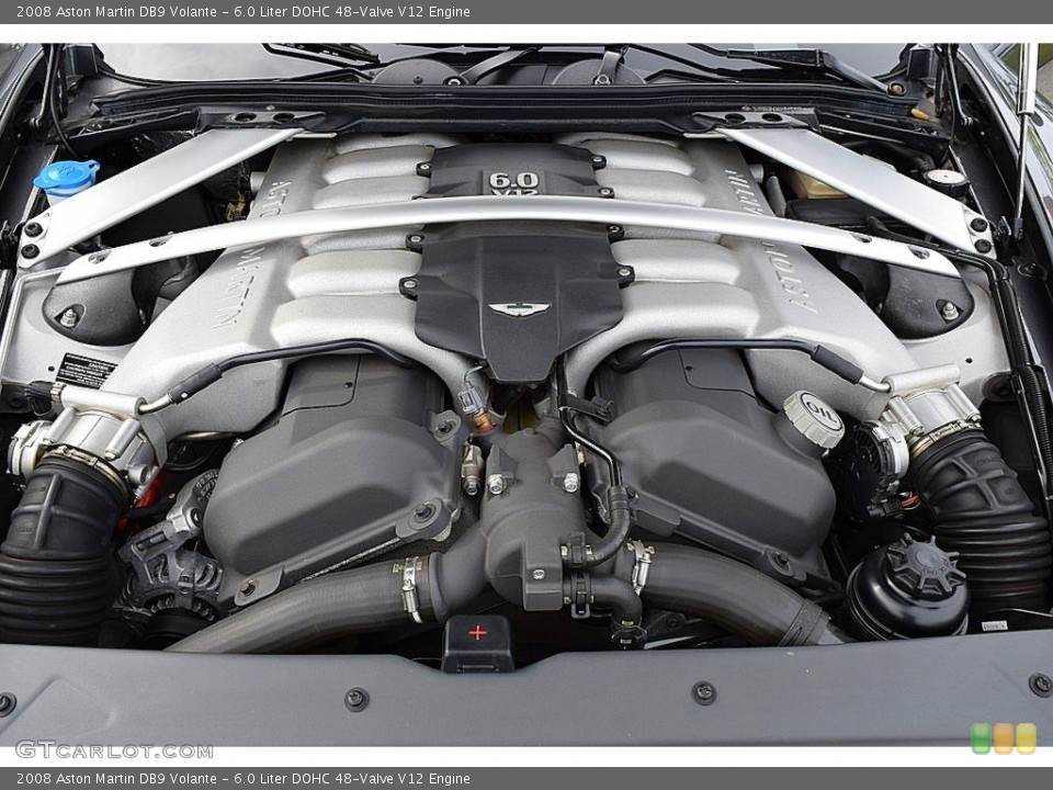 6.0 Liter DOHC 48-Valve V12 Engine for the 2008 Aston Martin DB9 #136443051