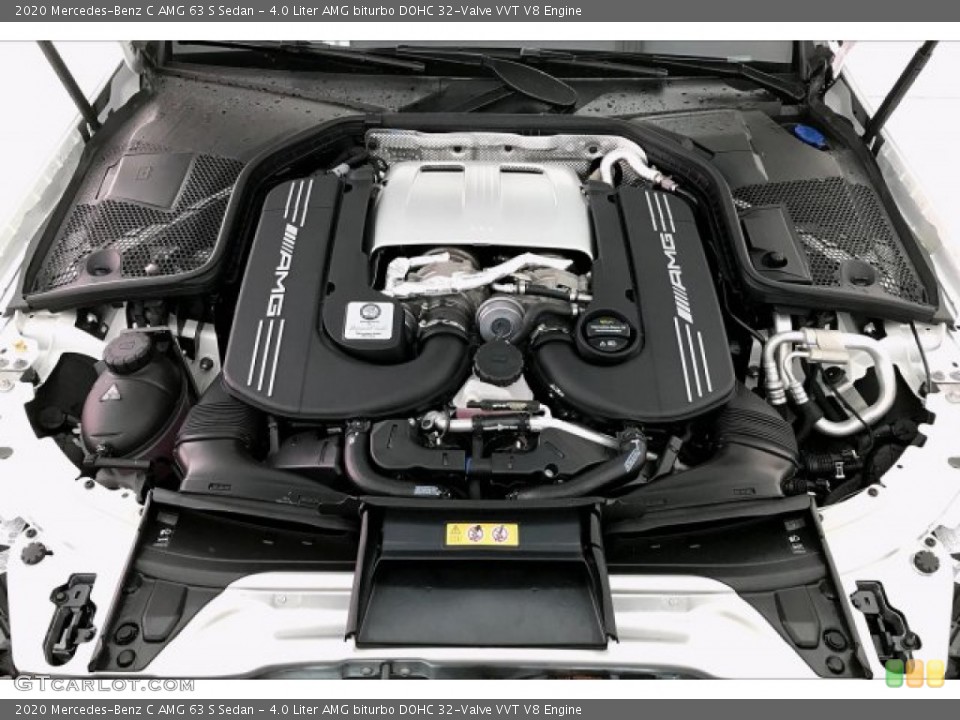 4.0 Liter AMG biturbo DOHC 32-Valve VVT V8 Engine for the 2020 Mercedes-Benz C #136448550