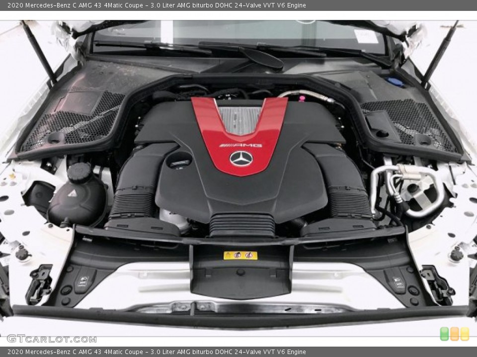 3.0 Liter AMG biturbo DOHC 24-Valve VVT V6 Engine for the 2020 Mercedes-Benz C #136452237