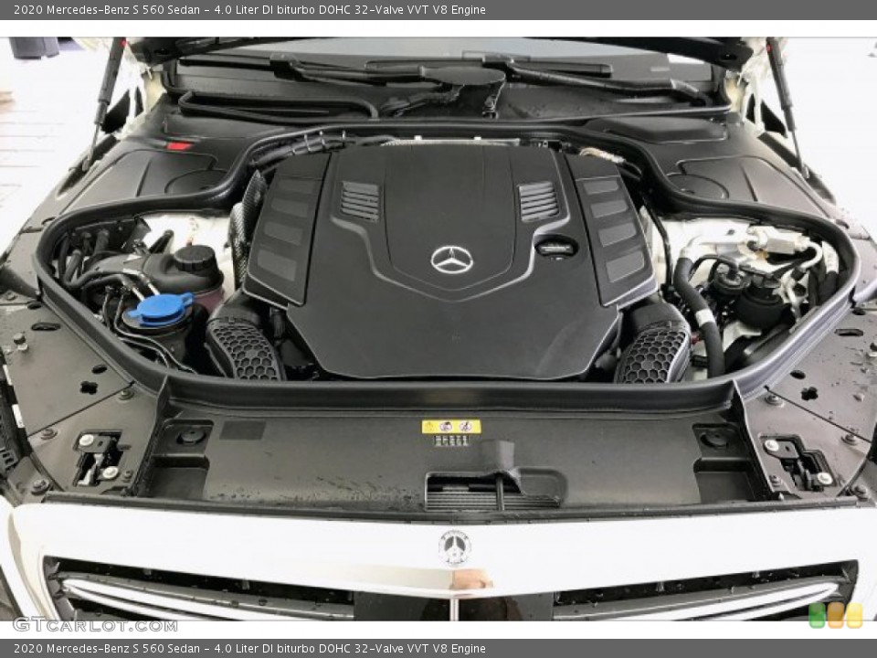 4.0 Liter DI biturbo DOHC 32-Valve VVT V8 Engine for the 2020 Mercedes-Benz S #136454685