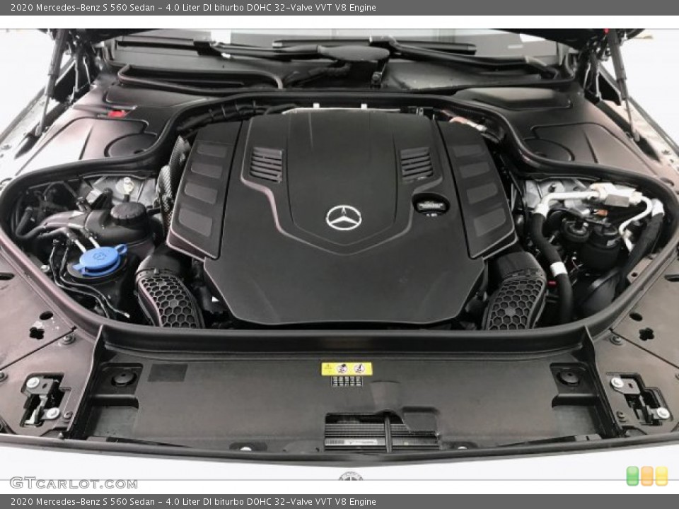 4.0 Liter DI biturbo DOHC 32-Valve VVT V8 Engine for the 2020 Mercedes-Benz S #136483330