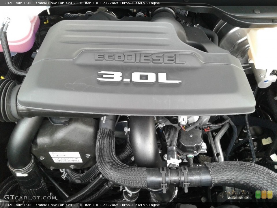 3.0 Liter DOHC 24-Valve Turbo-Diesel V6 Engine for the 2020 Ram 1500 #136491787
