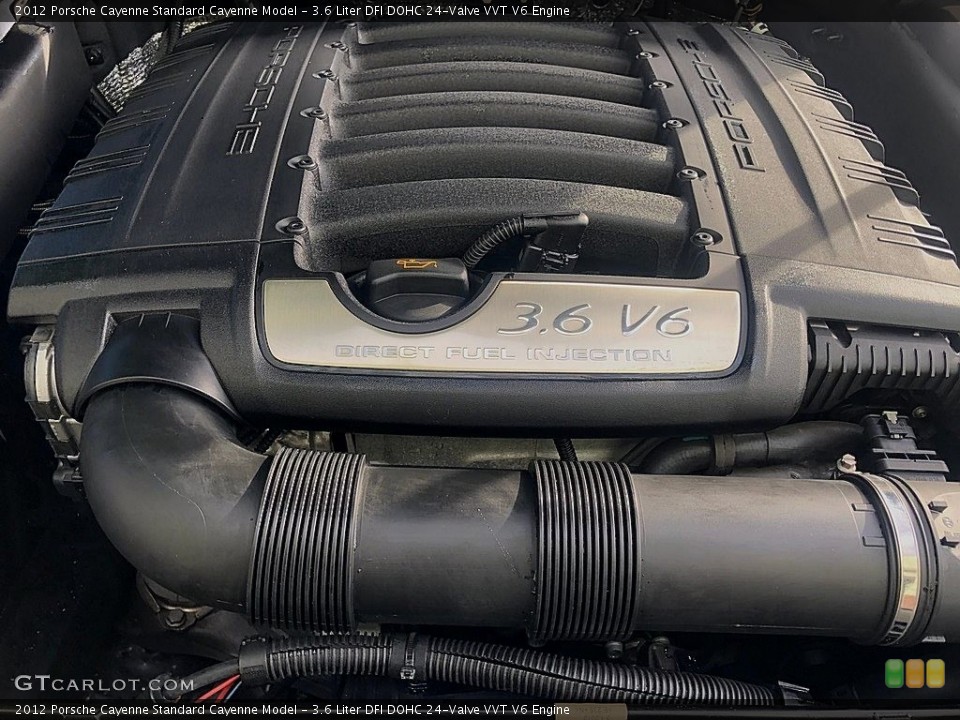 3.6 Liter DFI DOHC 24-Valve VVT V6 2012 Porsche Cayenne Engine