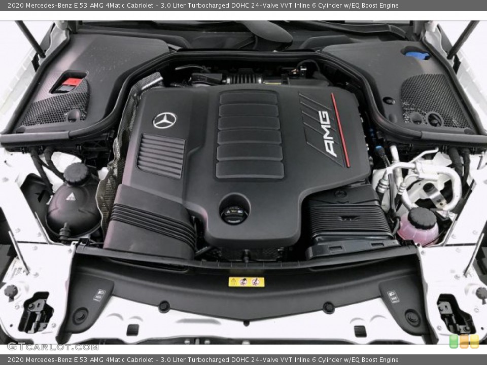 3.0 Liter Turbocharged DOHC 24-Valve VVT Inline 6 Cylinder w/EQ Boost 2020 Mercedes-Benz E Engine