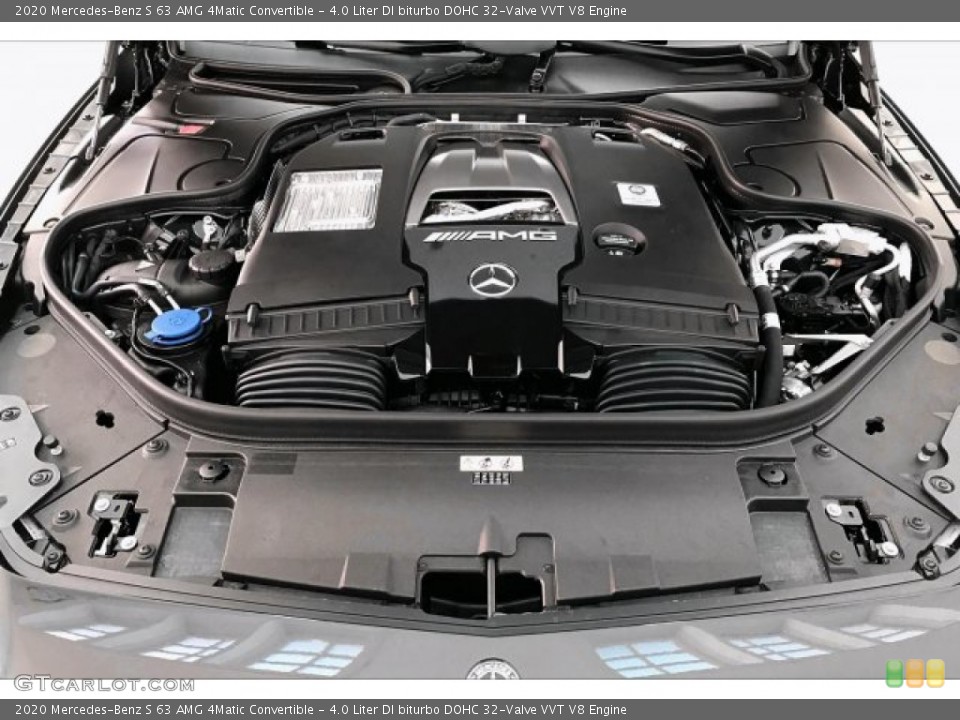 4.0 Liter DI biturbo DOHC 32-Valve VVT V8 Engine for the 2020 Mercedes-Benz S #136500418