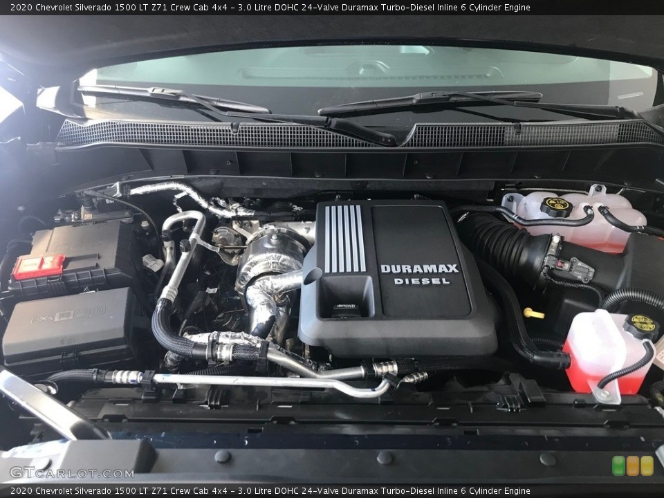 3.0 Litre DOHC 24-Valve Duramax Turbo-Diesel Inline 6 Cylinder Engine for the 2020 Chevrolet Silverado 1500 #136520731