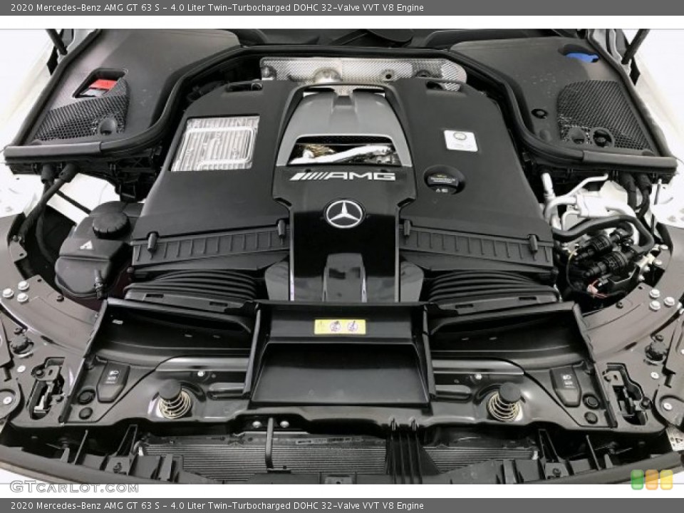 4.0 Liter Twin-Turbocharged DOHC 32-Valve VVT V8 Engine for the 2020 Mercedes-Benz AMG GT #136553756