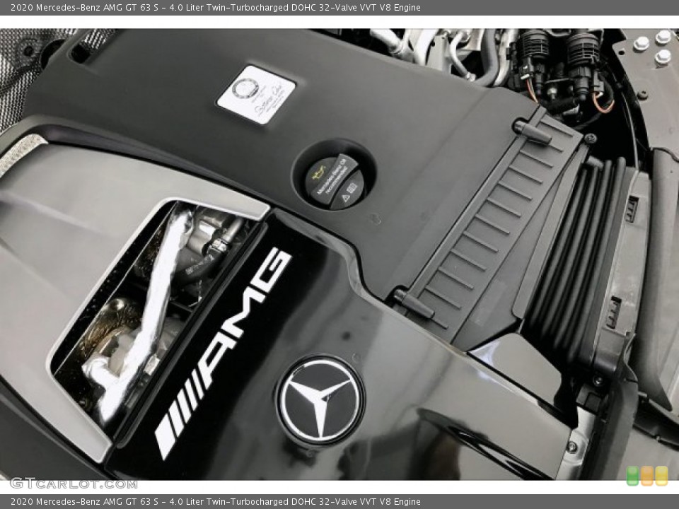 4.0 Liter Twin-Turbocharged DOHC 32-Valve VVT V8 Engine for the 2020 Mercedes-Benz AMG GT #136554161