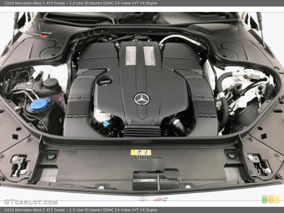 3.0 Liter DI biturbo DOHC 24-Valve VVT V6 Engine for the 2020 Mercedes-Benz S #136583458
