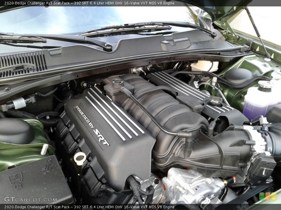 392 SRT 6.4 Liter HEMI OHV 16-Valve VVT MDS V8 Engine for the 2020 Dodge Challenger #136604784