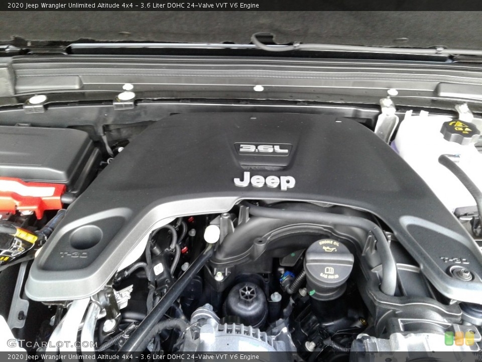 3.6 Liter DOHC 24-Valve VVT V6 Engine for the 2020 Jeep Wrangler Unlimited #136607511