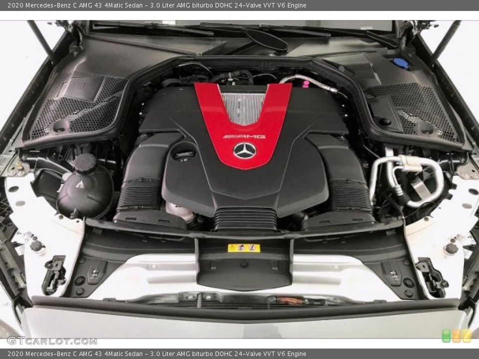 3.0 Liter AMG biturbo DOHC 24-Valve VVT V6 Engine for the 2020 Mercedes-Benz C #136618436