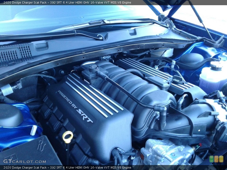 392 SRT 6.4 Liter HEMI OHV 16-Valve VVT MDS V8 Engine for the 2020 Dodge Charger #136635775