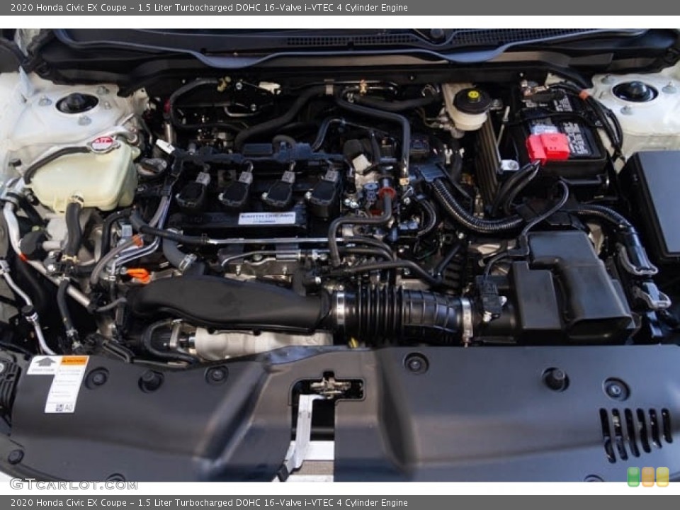 1.5 Liter Turbocharged DOHC 16-Valve i-VTEC 4 Cylinder 2020 Honda Civic Engine