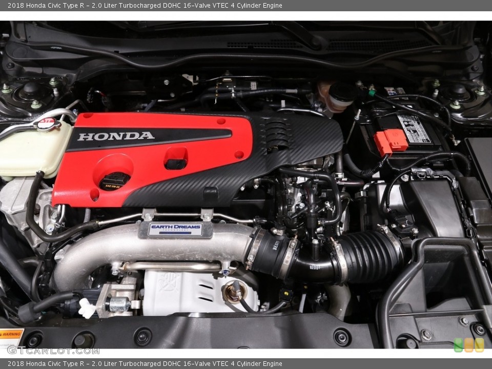 2.0 Liter Turbocharged DOHC 16-Valve VTEC 4 Cylinder Engine for the 2018 Honda Civic #136670495