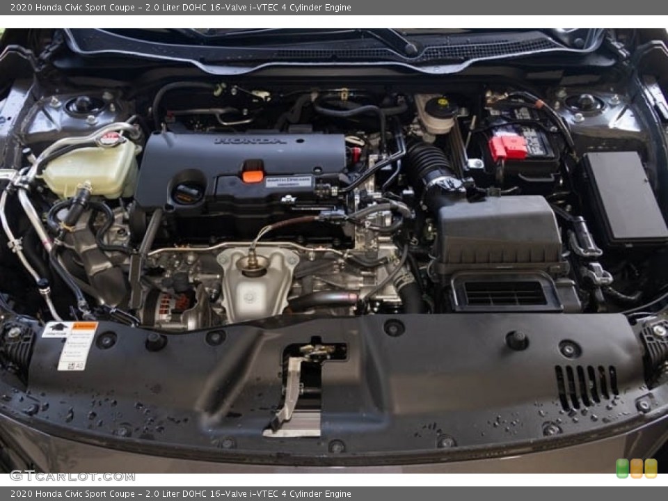 2.0 Liter DOHC 16-Valve i-VTEC 4 Cylinder Engine for the 2020 Honda Civic #136674298