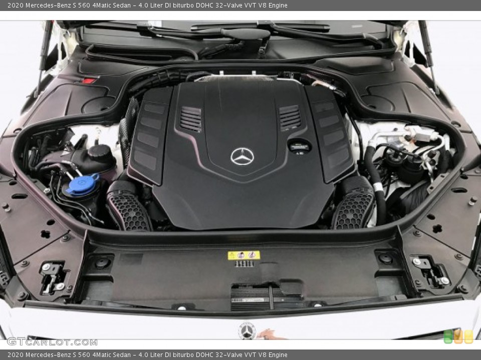 4.0 Liter DI biturbo DOHC 32-Valve VVT V8 Engine for the 2020 Mercedes-Benz S #136711182