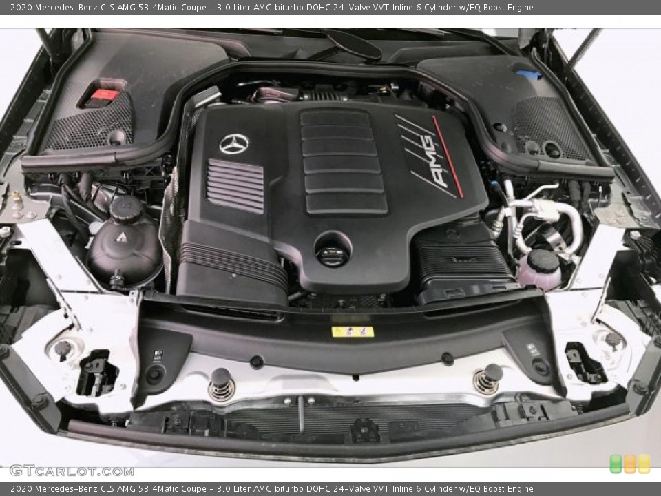3.0 Liter AMG biturbo DOHC 24-Valve VVT Inline 6 Cylinder w/EQ Boost Engine for the 2020 Mercedes-Benz CLS #136711914