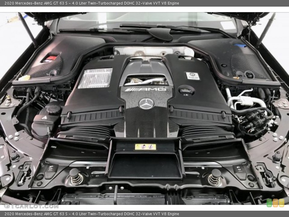 4.0 Liter Twin-Turbocharged DOHC 32-Valve VVT V8 Engine for the 2020 Mercedes-Benz AMG GT #136713489