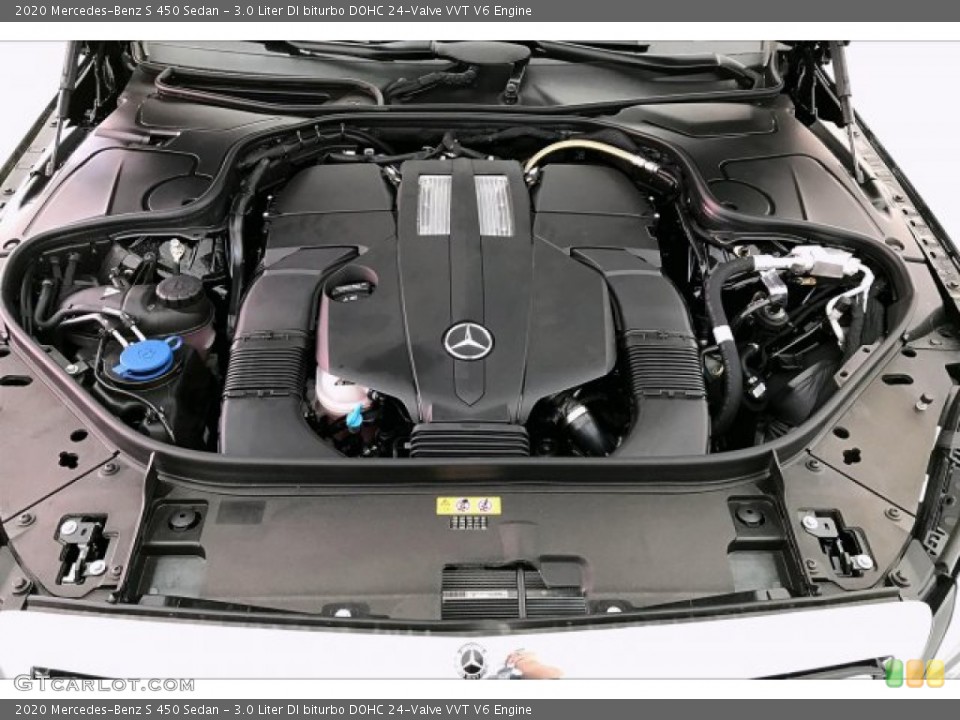 3.0 Liter DI biturbo DOHC 24-Valve VVT V6 Engine for the 2020 Mercedes-Benz S #136722029