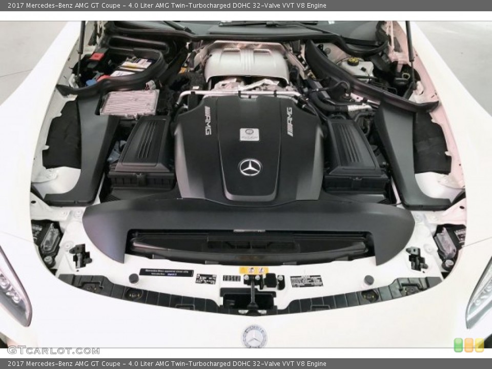 4.0 Liter AMG Twin-Turbocharged DOHC 32-Valve VVT V8 Engine for the 2017 Mercedes-Benz AMG GT #136728514