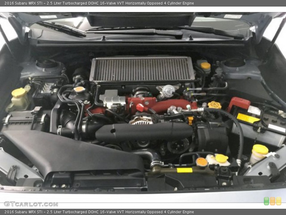 2.5 Liter Turbocharged DOHC 16-Valve VVT Horizontally Opposed 4 Cylinder Engine for the 2016 Subaru WRX #136732969