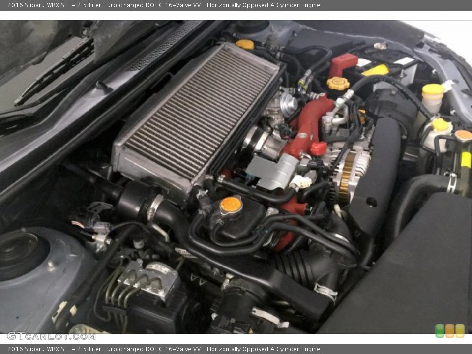 2.5 Liter Turbocharged DOHC 16-Valve VVT Horizontally Opposed 4 Cylinder Engine for the 2016 Subaru WRX #136733299