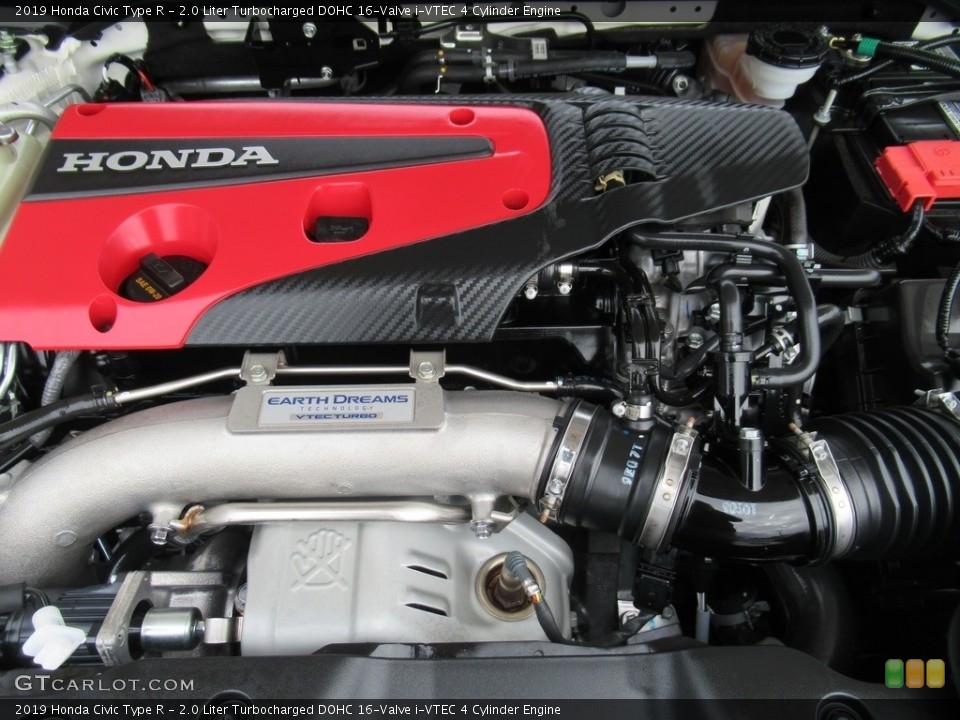 2.0 Liter Turbocharged DOHC 16-Valve i-VTEC 4 Cylinder Engine for the 2019 Honda Civic #136763201