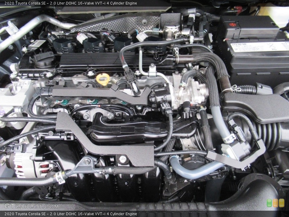 2.0 Liter DOHC 16-Valve VVT-i 4 Cylinder 2020 Toyota Corolla Engine