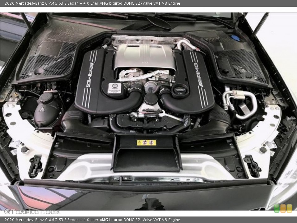 4.0 Liter AMG biturbo DOHC 32-Valve VVT V8 Engine for the 2020 Mercedes-Benz C #136783885