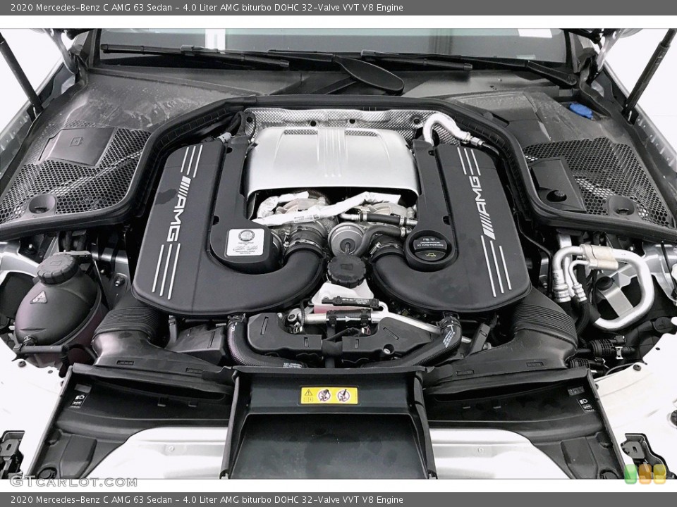 4.0 Liter AMG biturbo DOHC 32-Valve VVT V8 Engine for the 2020 Mercedes-Benz C #136796576
