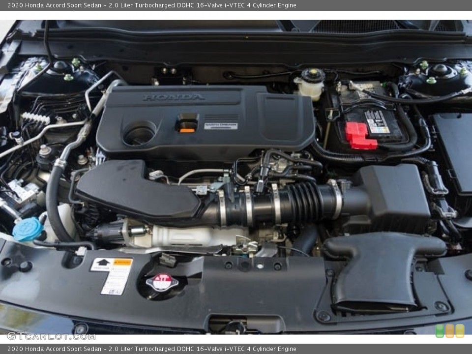 2.0 Liter Turbocharged DOHC 16-Valve i-VTEC 4 Cylinder Engine for the 2020 Honda Accord #136806680