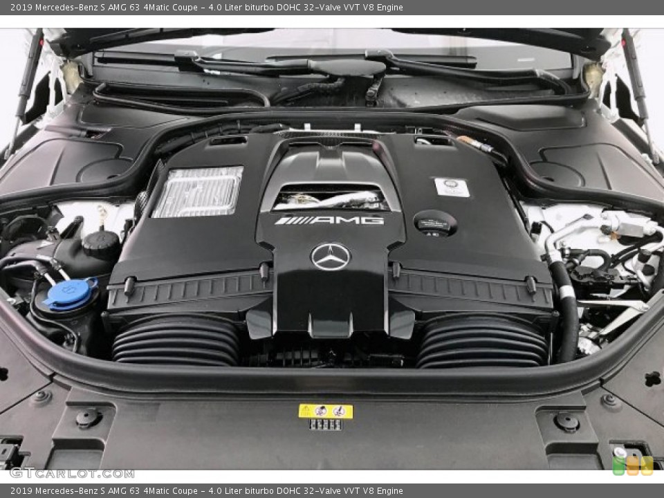 4.0 Liter biturbo DOHC 32-Valve VVT V8 Engine for the 2019 Mercedes-Benz S #136811861