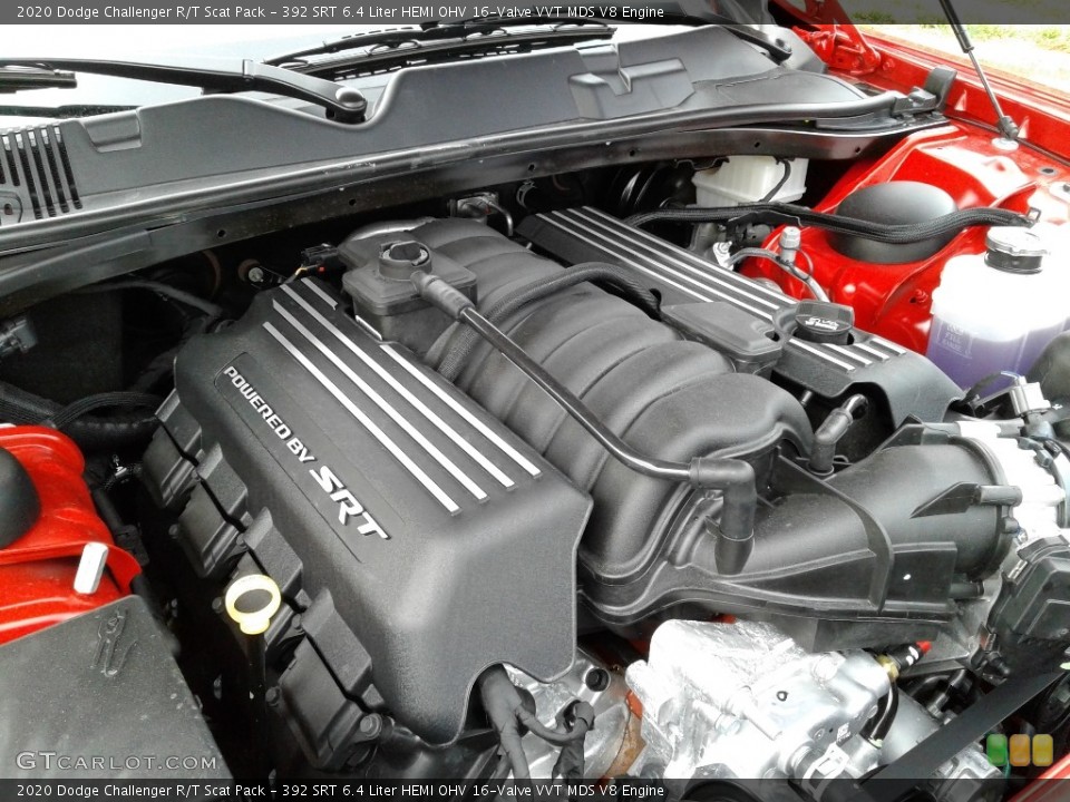 392 SRT 6.4 Liter HEMI OHV 16-Valve VVT MDS V8 Engine for the 2020 Dodge Challenger #136854468