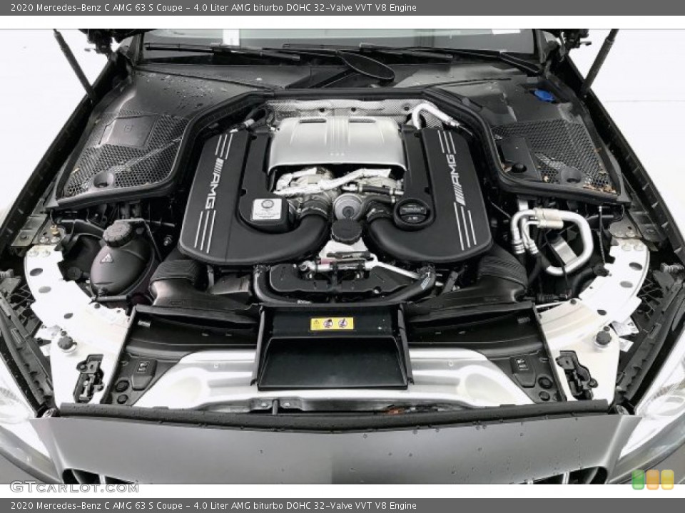 4.0 Liter AMG biturbo DOHC 32-Valve VVT V8 Engine for the 2020 Mercedes-Benz C #136884114