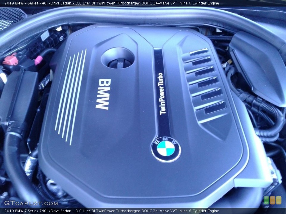3.0 Liter DI TwinPower Turbocharged DOHC 24-Valve VVT Inline 6 Cylinder Engine for the 2019 BMW 7 Series #136890984