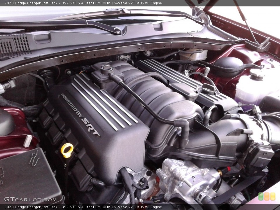 392 SRT 6.4 Liter HEMI OHV 16-Valve VVT MDS V8 Engine for the 2020 Dodge Charger #136906783