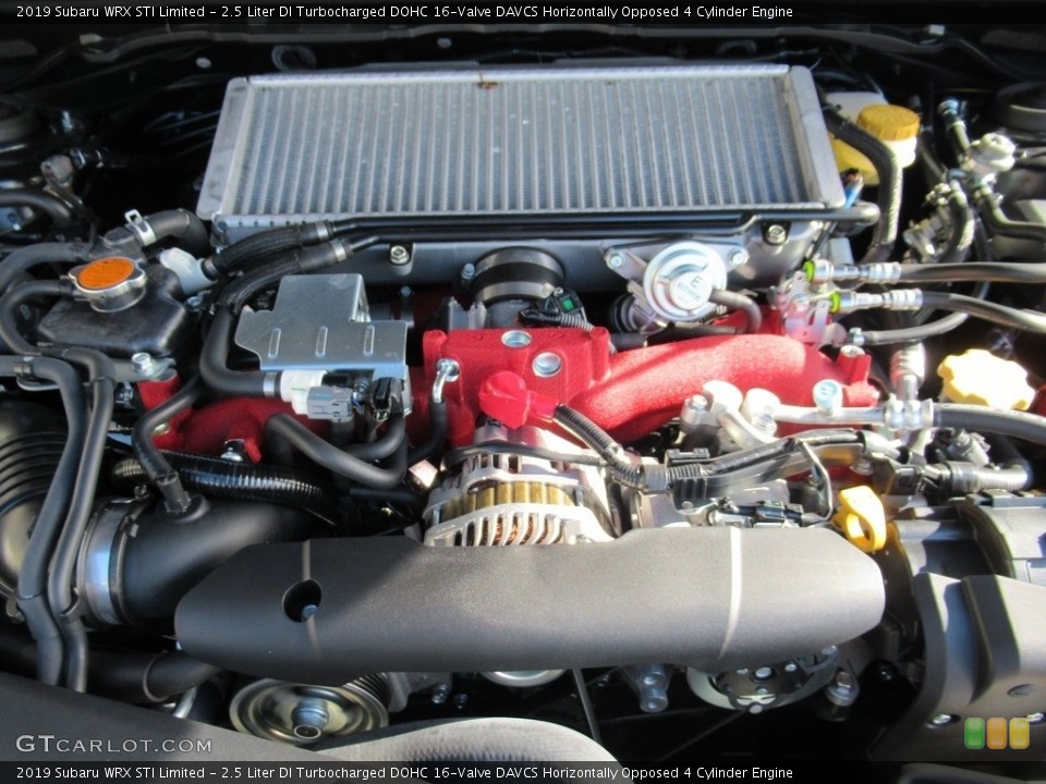 2.5 Liter DI Turbocharged DOHC 16-Valve DAVCS Horizontally Opposed 4 Cylinder Engine for the 2019 Subaru WRX #136909039
